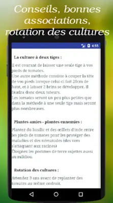 Calendrier du potager android App screenshot 5