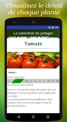 Calendrier du potager android App screenshot 6